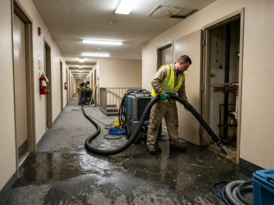 multi-unit-apartment-hallway-f-005 — frequently asked questions, Emergency Burst Pipe Water Extraction & Removal in Applewoo…